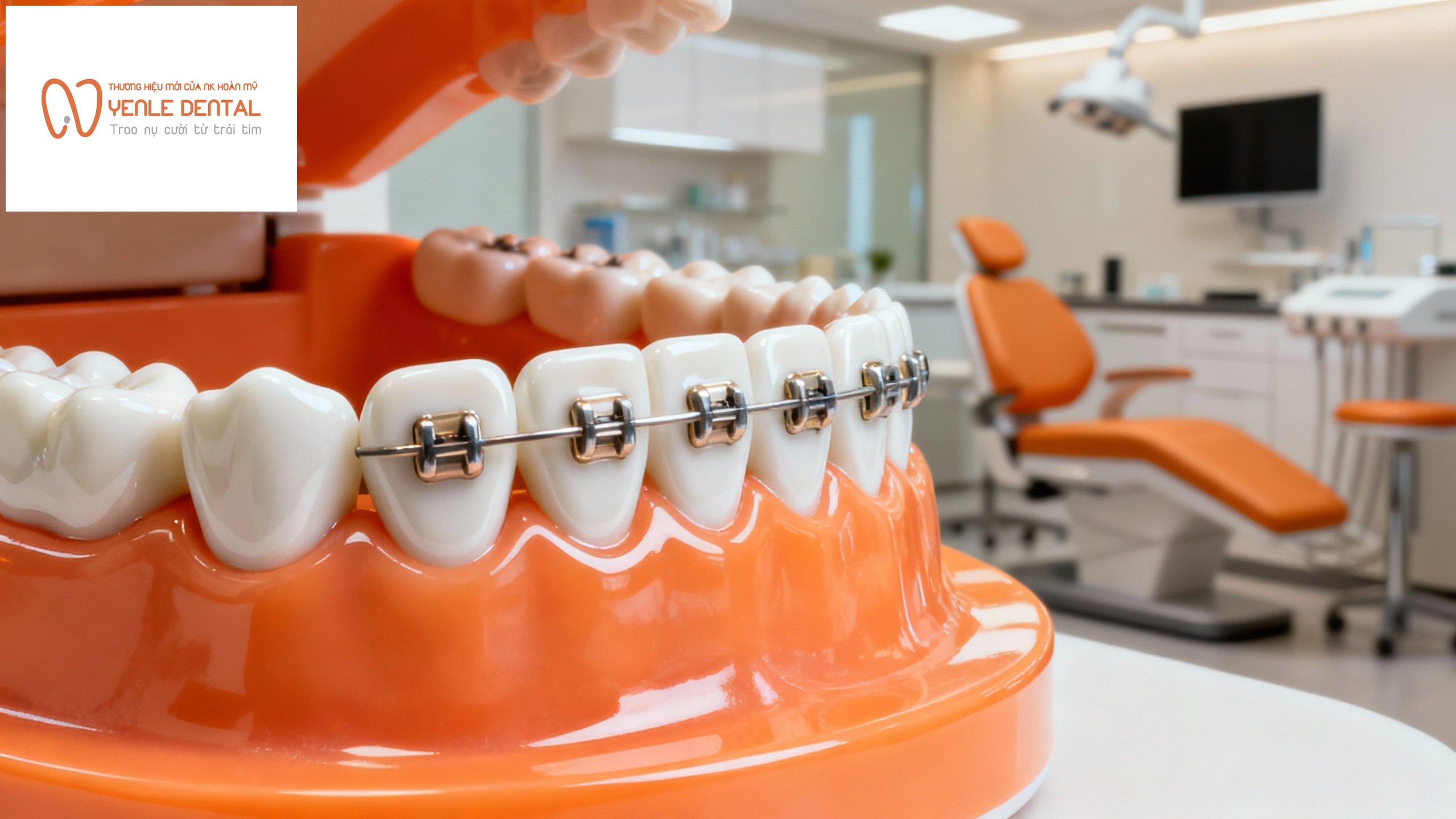 niềng răng mắc cài kim loại cao cấp