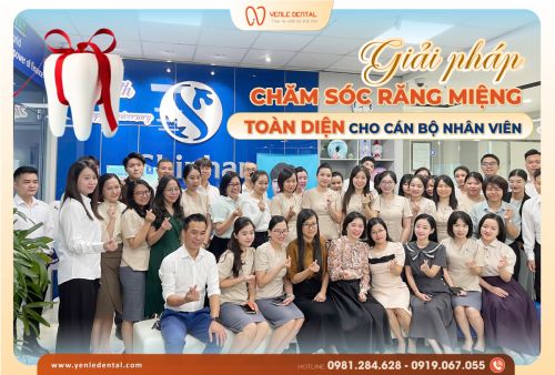 Yenle Dental Hợp Tác Cùng Shinhan Bank Truyền Thông Về Chăm Sóc Răng Miệng Cho Nhân Viên