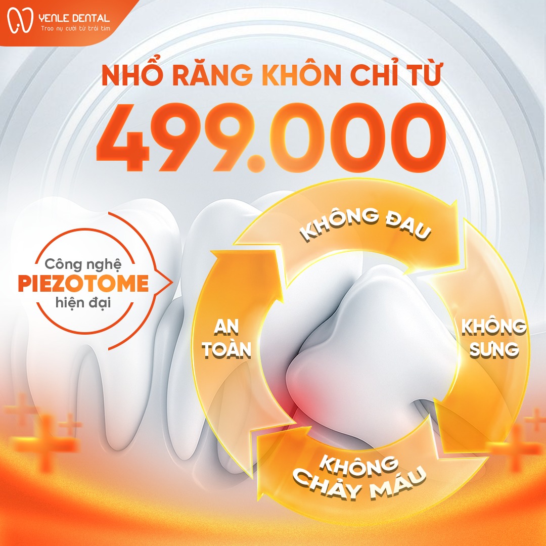 Nhổ răng khôn tại Yenle Dental