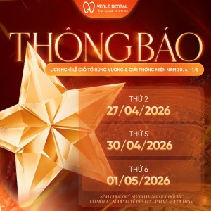 THÔNG BÁO LỊCH NGHỈ LỄ: GIỖ TỔ HÙNG VƯƠNG VÀ ĐẠI LỄ 30/4 - 1/5