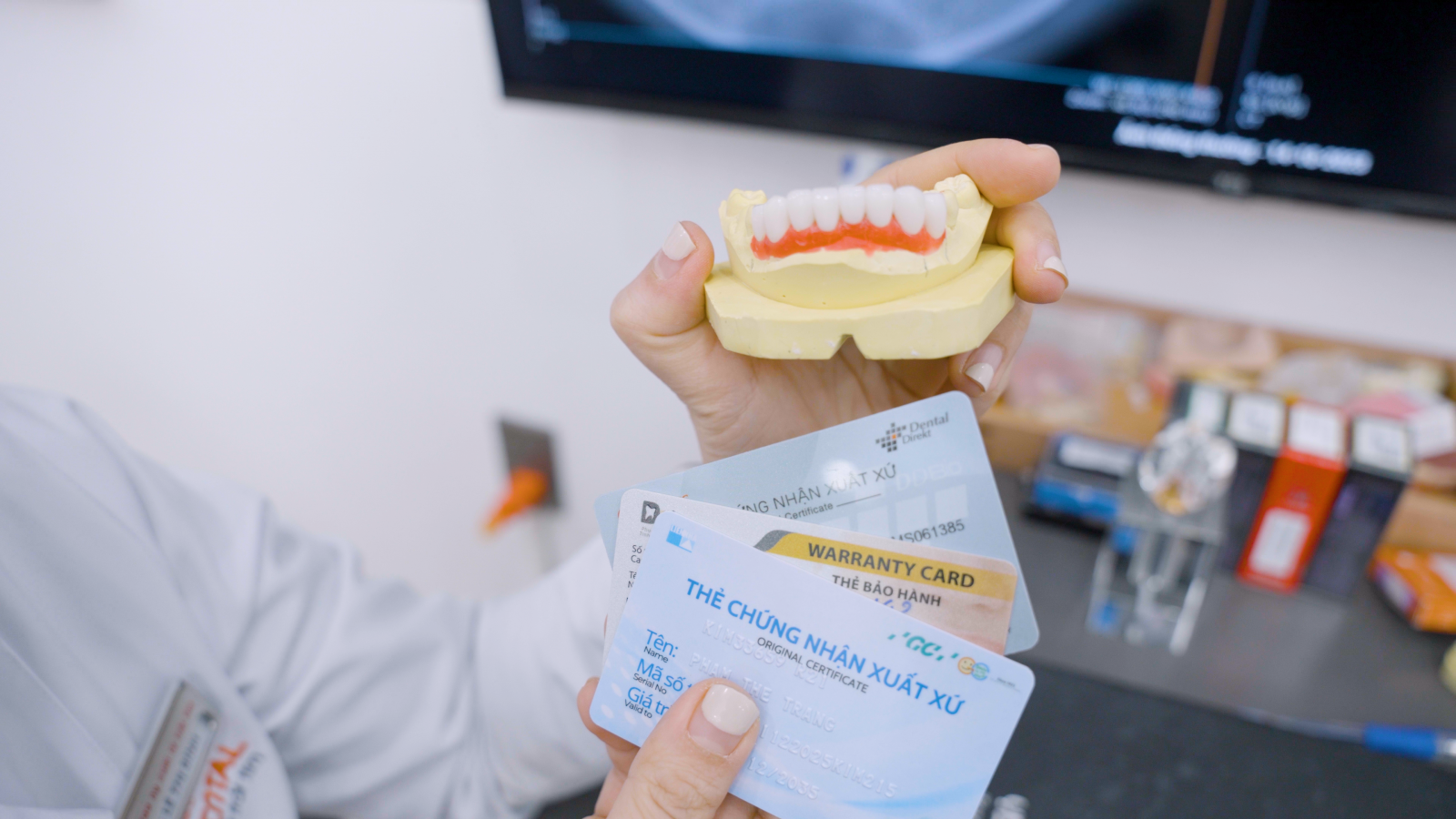 Vật liệu nha khoa chính gốc 100%