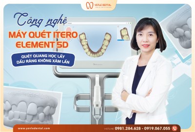 Máy Quét iTero Element 5D – Công Nghệ Quét Quang Học Không Xâm Lấn Hàng Đầu